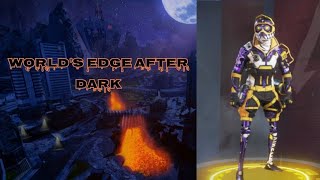 Octane on world's edge after dark - Apex Legends gameplay