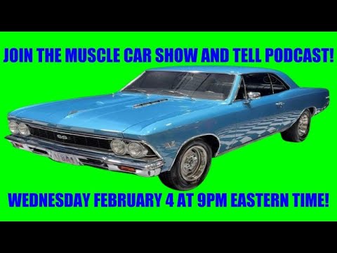 WKS Muscle Car Show and Tell Podcast REPLAY of Episode 86 7/30/2025