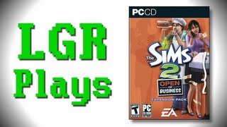 LGR Plays - The Sims 2 Open For Business