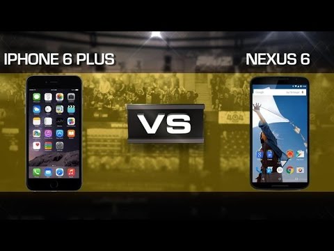 iPhone 6 Plus vs. Nexus 6 (CNET Prizefight)