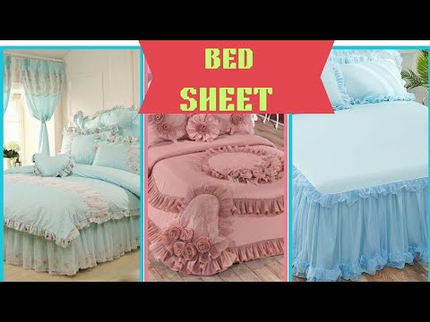 20 beautiful Bed Sheet designs| shabby Chic bed sheets| summer & winter bed sheet | kids bed sheets