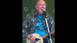 "Where have all the Flowers Gone" - Pete Seeger - Clearwater -June 16 2013