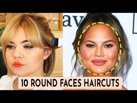 10 Best Haircuts for Round Face Shapes