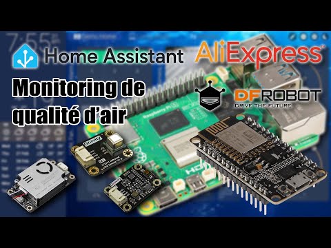 🌬️ Domotique DIY – Monitoring de la qualité de l’air avec Raspberry Pi 5 !