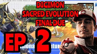 *2 [NO COMMENTARY] DIGIMON SACRED EVOLUTION FINAL DUE GAMEPLAY #digimon #bandai #mobile #mobilegame 