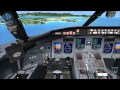 Flight Simulator X миссия - "Посадка на карибах" 