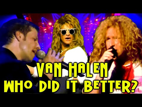 VAN HALEN - Replacement Singers - Who Did It Better? David Lee Roth - Sammy Hagar - Gary Cherone