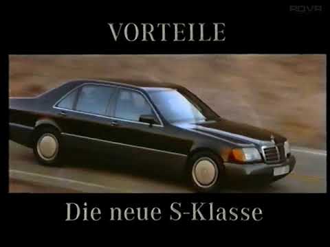 Mercedes-Benz - Die Neue S-Klasse (W140) - Vorteile (1991)
