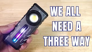 HOTLIGH ZF8313 3-WAY EDC WORK FLASHLIGHT REVIEW – BEST BUDGET OUTDOOR LIGHT!