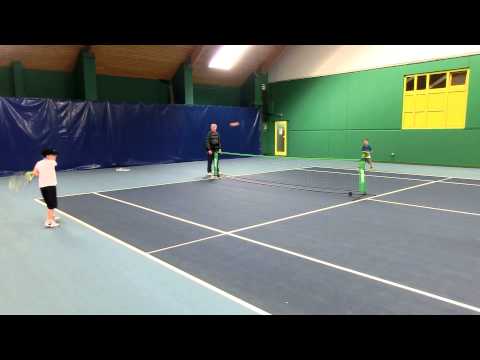 Kuba Menšík - Honza Hrazdil Minitenis TK Agrofert 02/2012