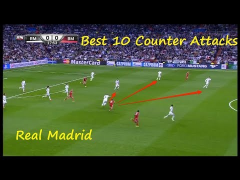Best 10 Counter Attacks ● Real Madrid ● 2010-2017 ● HD