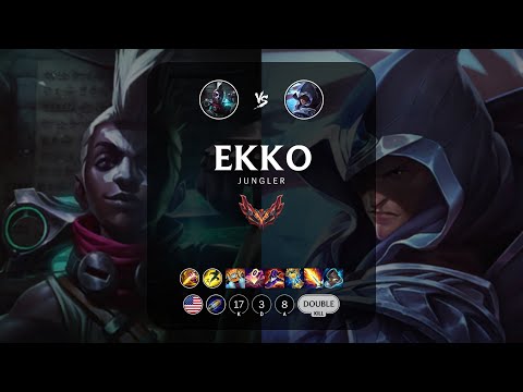 Ekko Jungle vs Talon - NA Grandmaster Patch 13.15