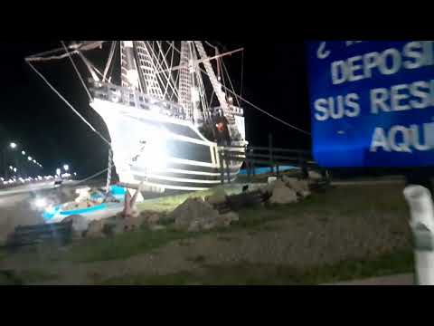 Nao Victoria em Puerto San Julian na Argentina. 