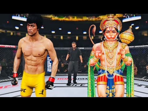 PS5 | Bruce Lee vs. Monkey Chief Hanuman (EA sports UFC 4) 🥊