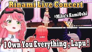 Miko Can't Tell is this Laplus Birthday Stream Or Idolmaster Rinami Concert Anymore !