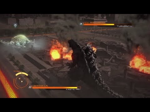 Godzilla PS4 Online Battles: Godzilla vs Anguirus