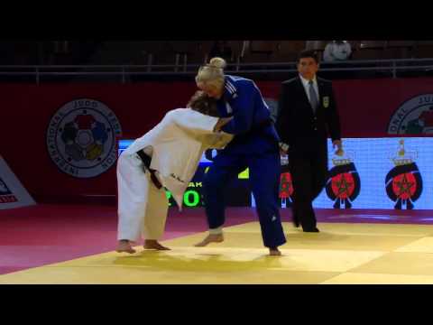 PARETO Paula (ARG ) -  CHERNIAK Maryna (UKR)  . -48кг. WORLD JUDO MASTERS MOHAMMED VI 2015