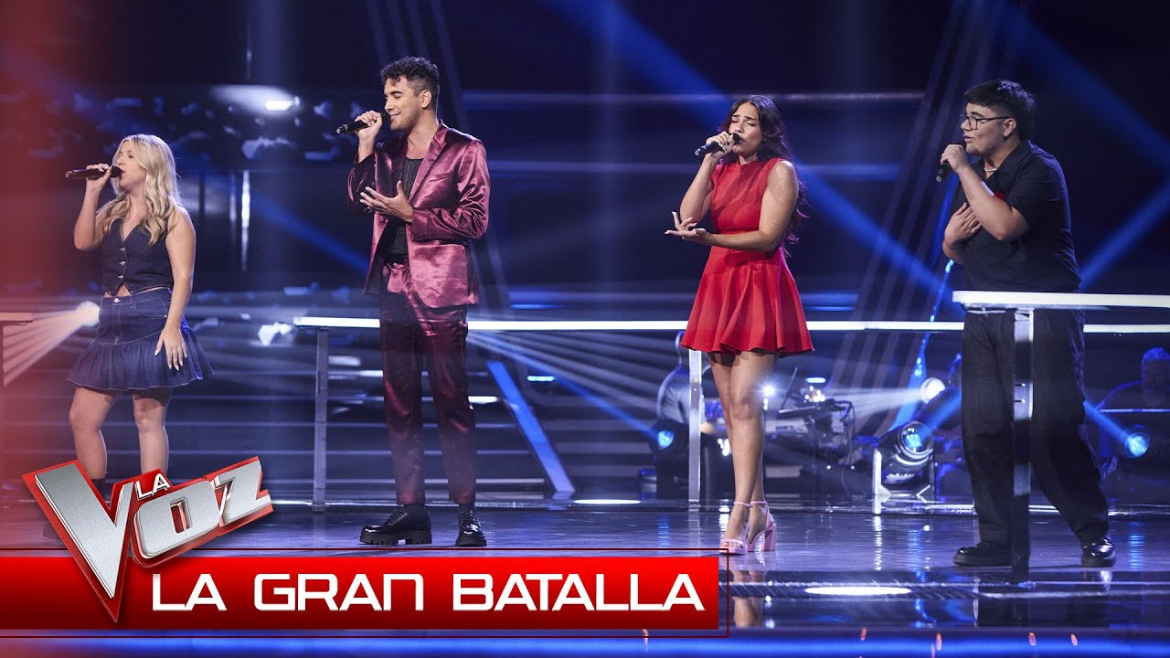 Alan, Chris, Carla y Lucy - One sweet day | Battles | The Voice Spain 2024