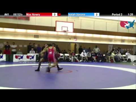 GR 55 KG - SF - Max Nowry (NYAC) vs. Isaiah Varona (USOEC)