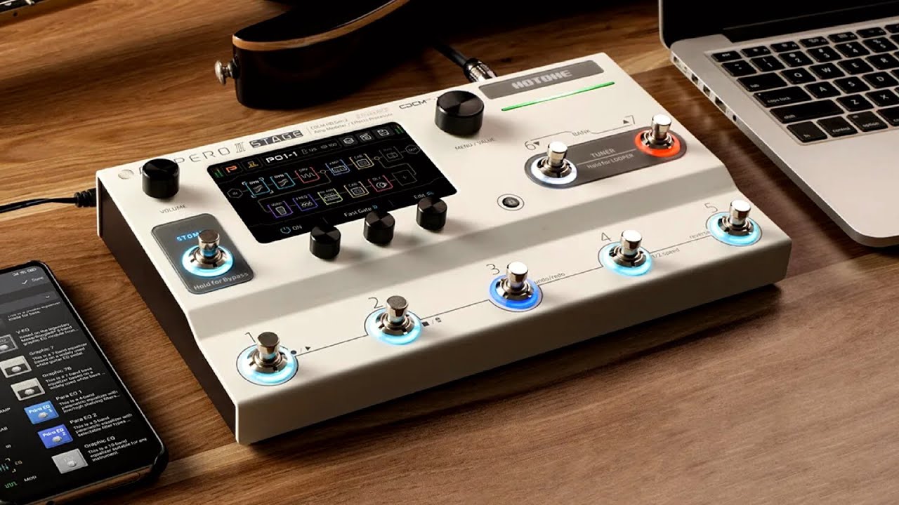 HOTONE AMPERO II STAGE - Que baita equipamento...