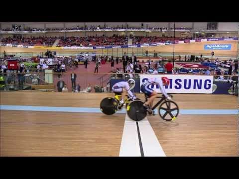 VOGEL - JAMES - Women's Sprint Gold Final 2nd Race - 2013 UCI World Track Championships, Minsk