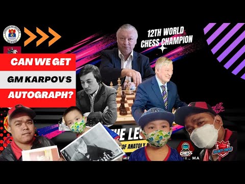 "Meet the Legend, GM Anatoly Karpov in Manila"