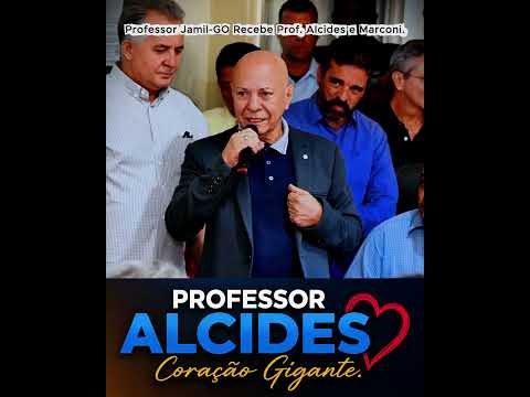 Foi uma satisfação ser recebido pelo professor Jamil ao lado de Marconi Perillo em mais um encontro