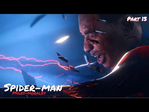 SPIDER-MAN MILES MORALES PS5 Walkthrough Gameplay Part 13 - Miles again saving the city | (PS5)