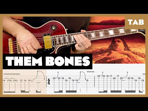 Alice in Chains - Them Bones (Drop C# Tuning) - Guitar Tab | Lesson | Cover | Tutorial