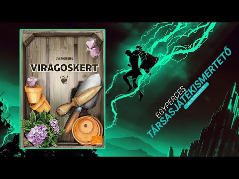 #182. Virágoskert | Egyperces társasjátékismertető - Game-Obscura