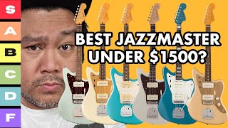 Video thumbnail for RANKING EVERY JAZZMASTER UNDER $1500 by Totally Wired Guitars