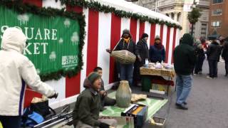 HH Danavir Goswami Maharaj kirtan in union square dec 22, 2012