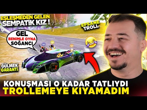 Konuşması O Kadar Tatlıydı ki 🥰 Trollerken Zorlandım 😂 - PUBG MOBİLE
