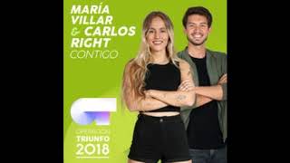 Contigo - María Villar &amp; Carlos Right Operación Triunfo 2018 Gala 3