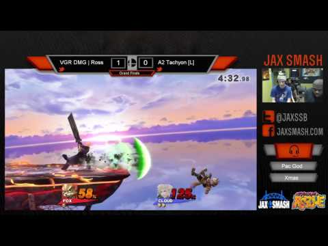 Jax Smash Weekly 6/2/16 - A2 | Tachyon(Fox,Cloud) Vs. DMG | Ross(Cloud) GF WiiU