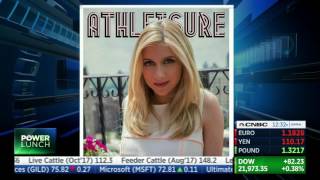 ATHLEISURE MAGAZINE | CNBC Power Lunch with July Cover Girl, Sara Eisen 08.01.17