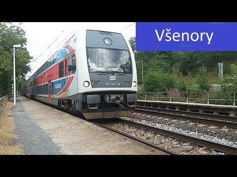 Vlaky Všenory 31.8.2017