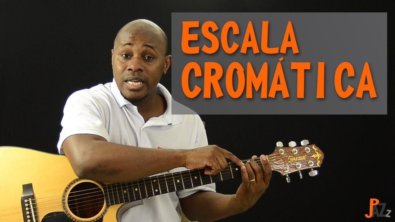 🔴 Escala Cromática - Escalas de Violão / Guitarra - Notas no Braço