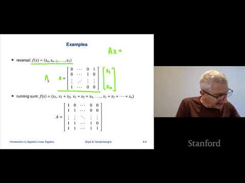 Stanford ENGR108 Introduction to Applied Linear Algebra | 2020 | Lecture 1 Introduction
