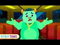 Wheels On The Monster Bus Spooky Skeleton Songs By Teehee Town