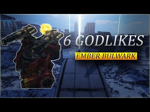 6 GODLIKES With Unlimited Flames |EMBER Bulwark| War Robots