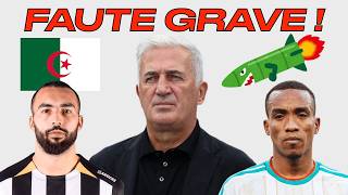 ALGÉRIE : Le SCANDAL CACHÉ de la LISTE de Petkovic pour la CAN 2025 🇩🇿🔥