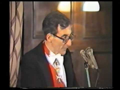 OSJ Part 1 History of the order speech by HRH Prince Andrej 1986