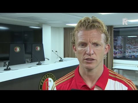 Dirk Kuyt in gesprek met Jan Dirk Stouten