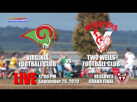 Adelaide Plains Football League Reserves Grand Final 2020