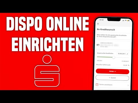 Setting up your Sparkasse overdraft facility online | Setting up a negative balance at Sparkasse
