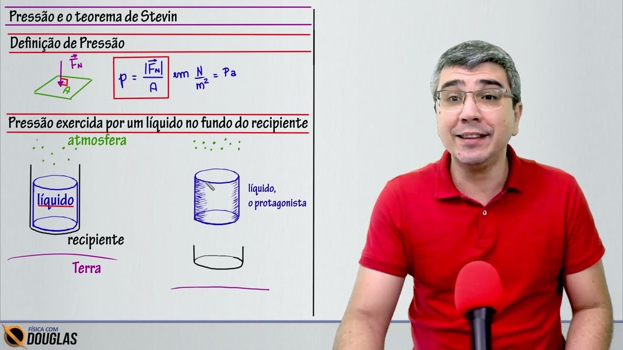 Pressão, hidrostática e Stevin