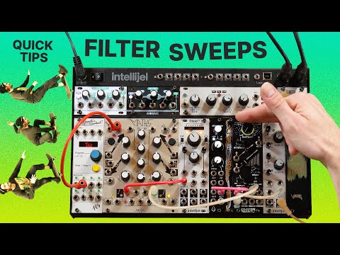 Quick Eurorack Modular Tips : Filter Sweeps, Stabs, and Other Fun Frequencies