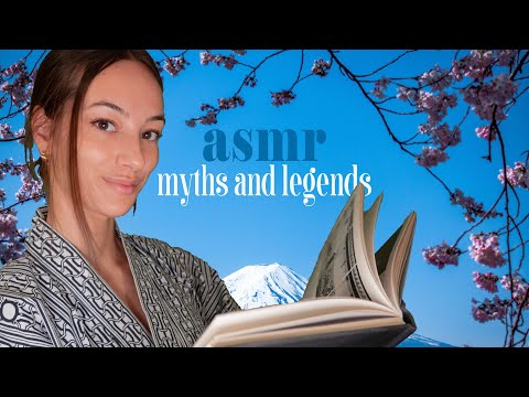 ASMR 🌸 Reading Japanese Myths and Legends 📖