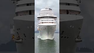 COSTA DIADEMA ship navio cruise  cruzeiro  Brasil viagem  ⁨@navios2025⁩   google drone #shorts